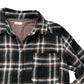 Checked Flannel Shirt XS Women's Long Sleeve Button Up Top