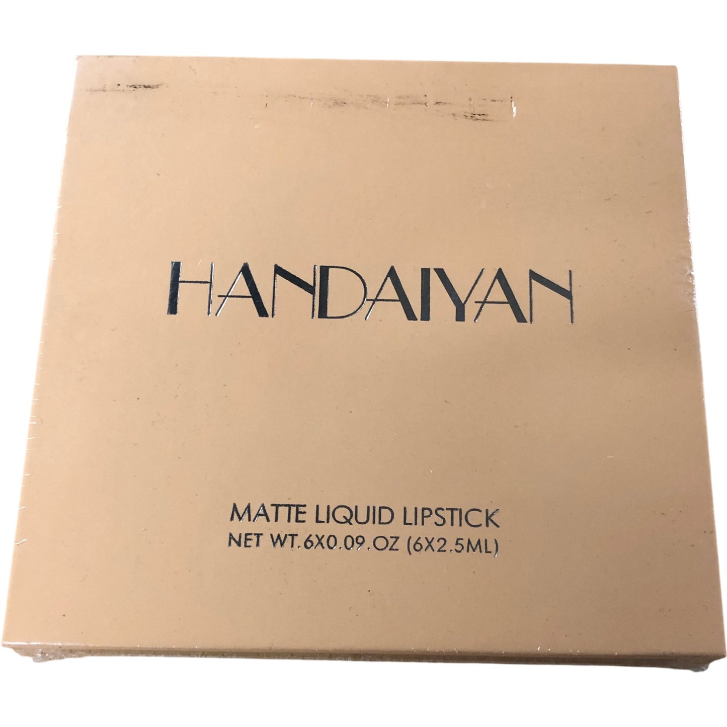 Handaiyan Matte Liquid Lipstick Set 6 Piece Set for Women Long Lasting Formula