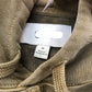 Olive Green Pullover Hooded Sweatshirt Size M