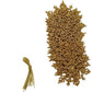 Gold Pendant Snowflake Christmas Tree Decorations 12 Pack