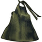 River Island Halter Neck Dress UK Small Women's Pleated Green