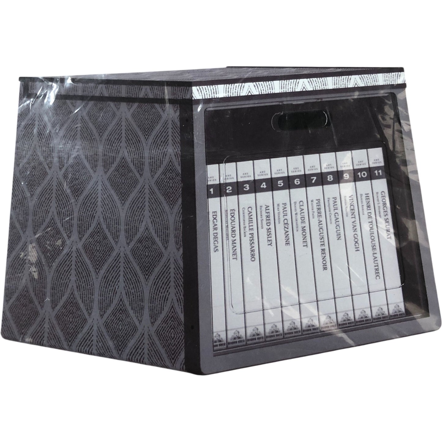 Home Click Cabibox Storage Box 30x30x30cm Installation Free Foldable Patterned