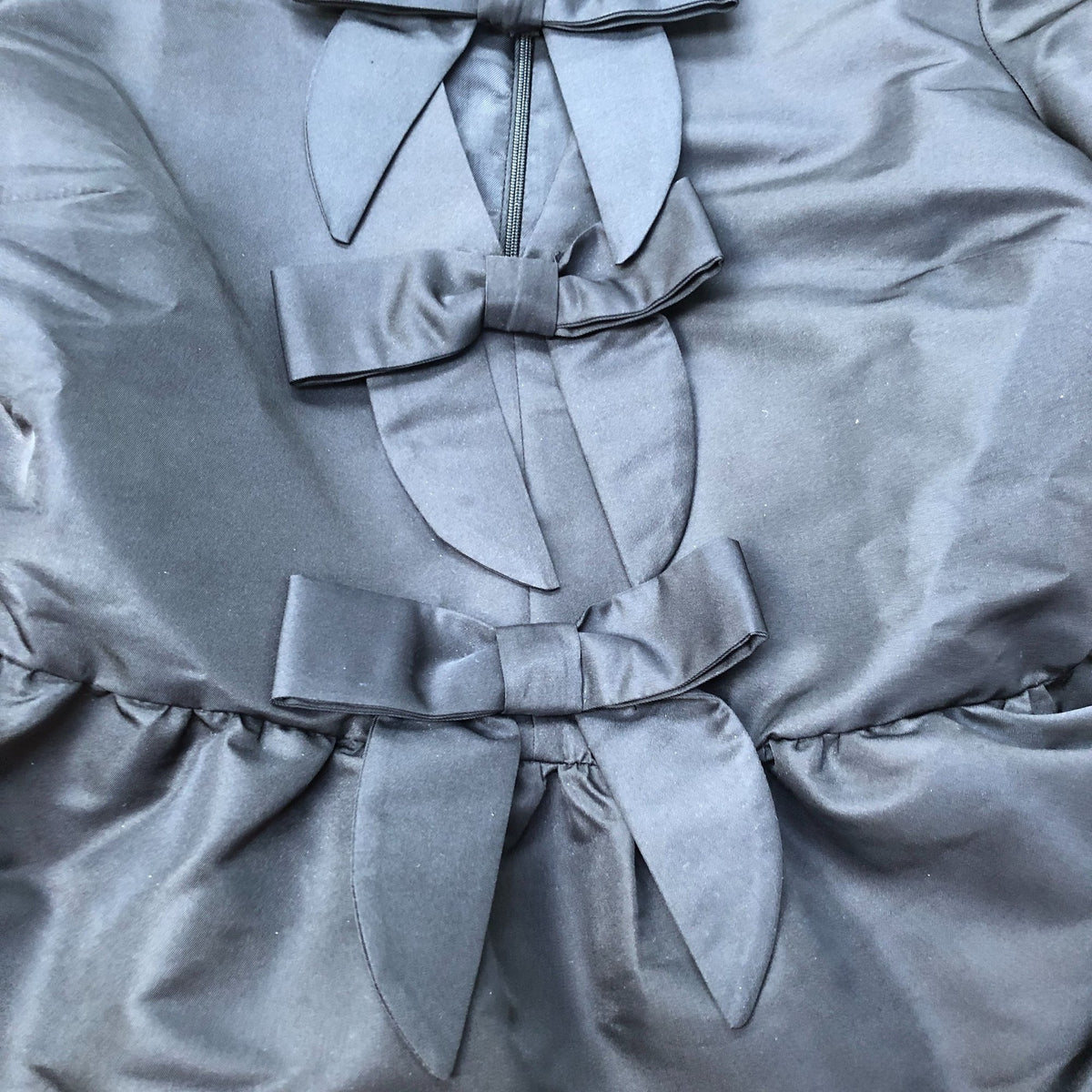 Baukjen Ophelia Bow Detail Blouse Caviar Black Size 12