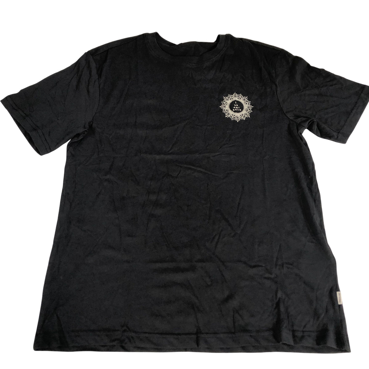 Only & Sons Black T-Shirt Size S Men’s Short Sleeve Graphic Print Cotton