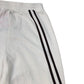 Kids Track Pants White Sports Trousers With Black Stripes