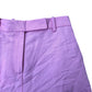 Pink Raine Wide-Leg Trousers With Linen Size 6 Long