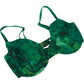 Pour Moi Green Swim Bra Size 36FF Women Recycled Polyamide Eco Friendly