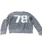 River Island 78 Print Sweater Women's Fashion Large Soft Material Medium