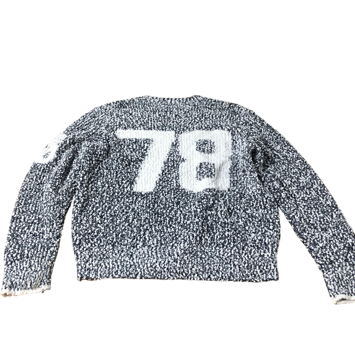 River Island 78 Print Sweater Women's Fashion Large Soft Material Medium