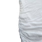 River Island Women's White Short Sleeve T-Shirt XS Round Neck Striped Trim
