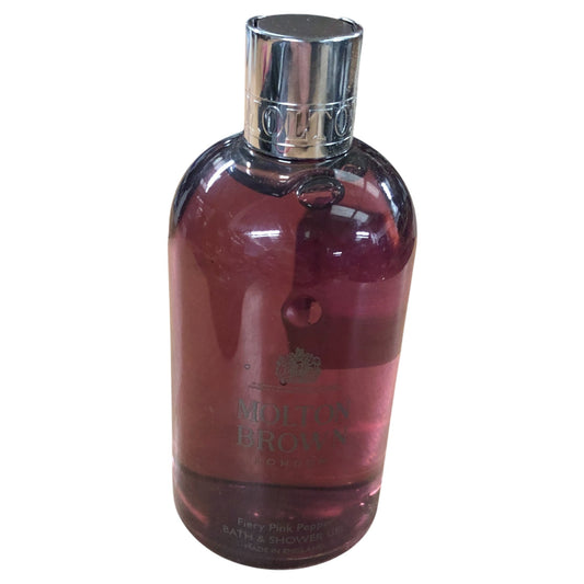 Molton Brown Fiery Pink Pepper Bath And Shower Gel 300ml Made In England