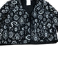 Bohemian Style Black And White Quilted Jacket Women Casual Chic UK16