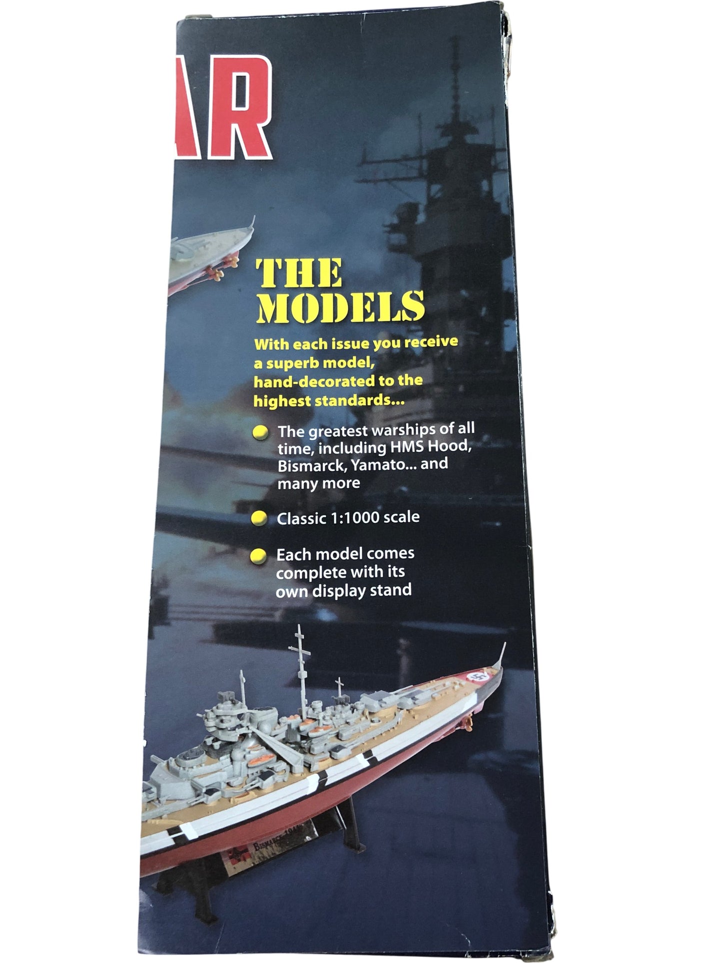 YAMATO 1945 1:1000 Scale Model Ship Warships Of WWII Collectible Assignment