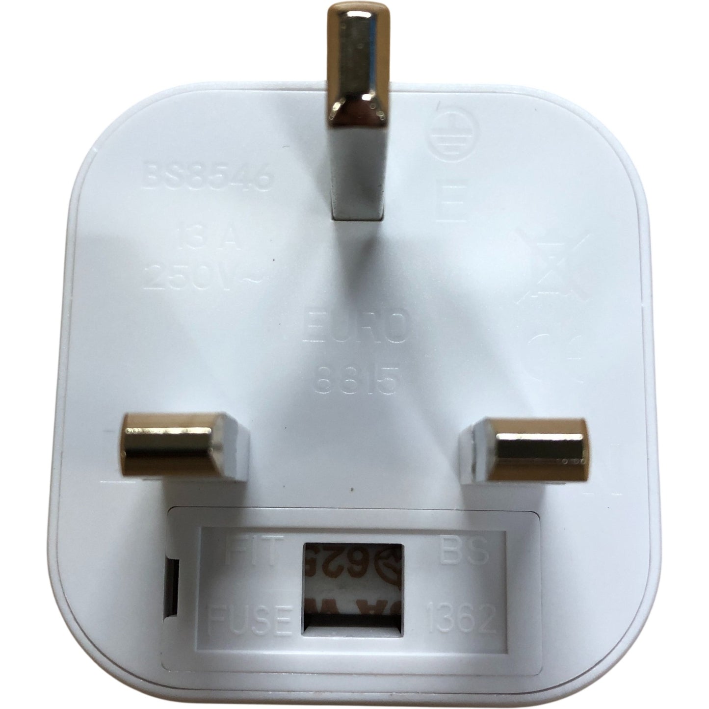 MaxRenard UK Plug Adapter Type G AC Power Travel Adapter 13A 250V Fused