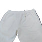River Island Sports Shorts XXL Men’s White Textured Swimwear With Black Stripes