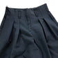 River Island Trousers UK10 Women's Wide Leg Pleated Black