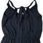 Black Wide Leg Strappy Jumpsuit Size 12