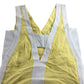 Yellow V Neck Sleeveless Dress UK4 Women's