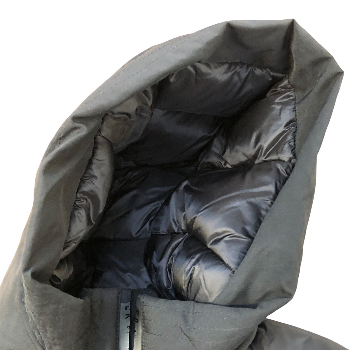 Puffer Jacket Kids Size 6 Years Warm Black Hooded Winter Coat