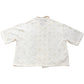 River Island Men's Size XL Short Sleeve Shirt Cream Cutout Design Pack of 10