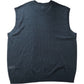 River Island Studios Navy Sleeveless Knit Jumper Top Size L