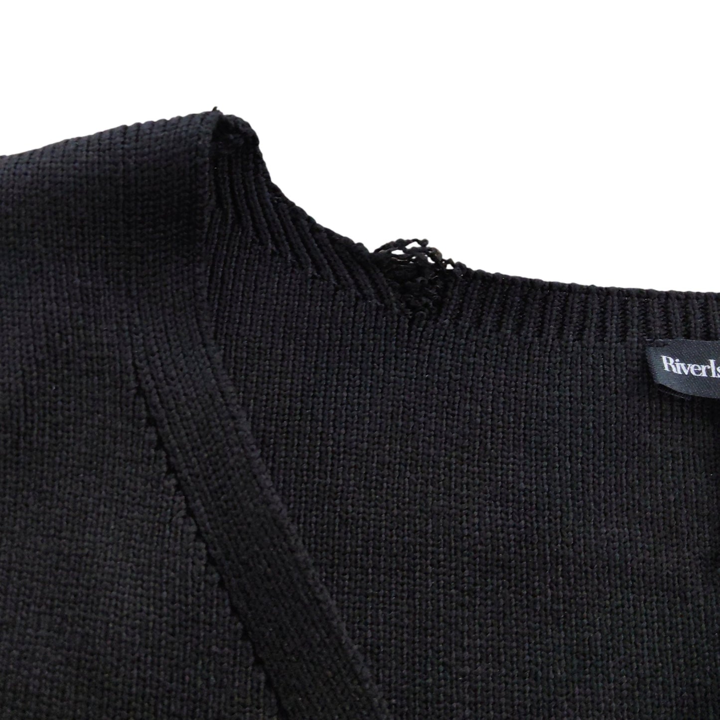 River Island Women's Black Wrap Vest UK12 Adjustable Fastening 100% Polyester