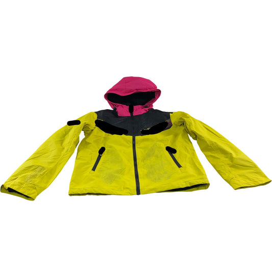 Branded Yellow Windbreaker - Size Small