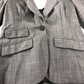 Joseph Blazer Jacket UK6 Women's Grey Check Tailored Suit Smart Wear