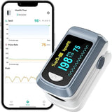 HEALTHTREE JKS50B Pulse Oximeter Dual Display Accurate O2 Saturation Monitor