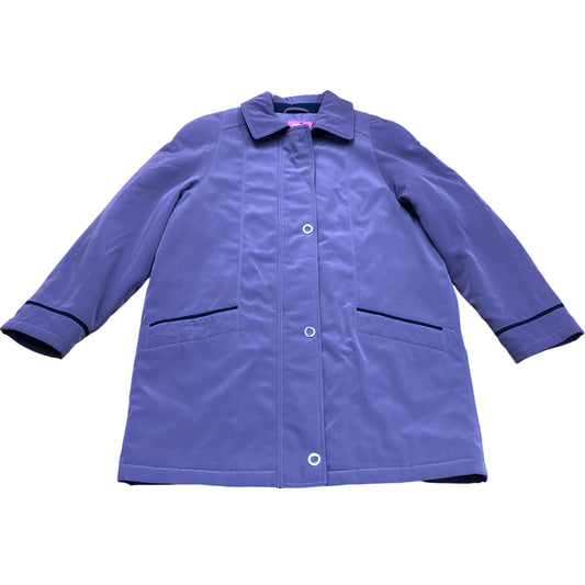 Women's Purple Pea Water Resistant Coat Size 20
