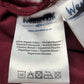 Weird Fish Miles Polo Shirt Tawny Port Men's Short Sleeve Size L Organic Cotton