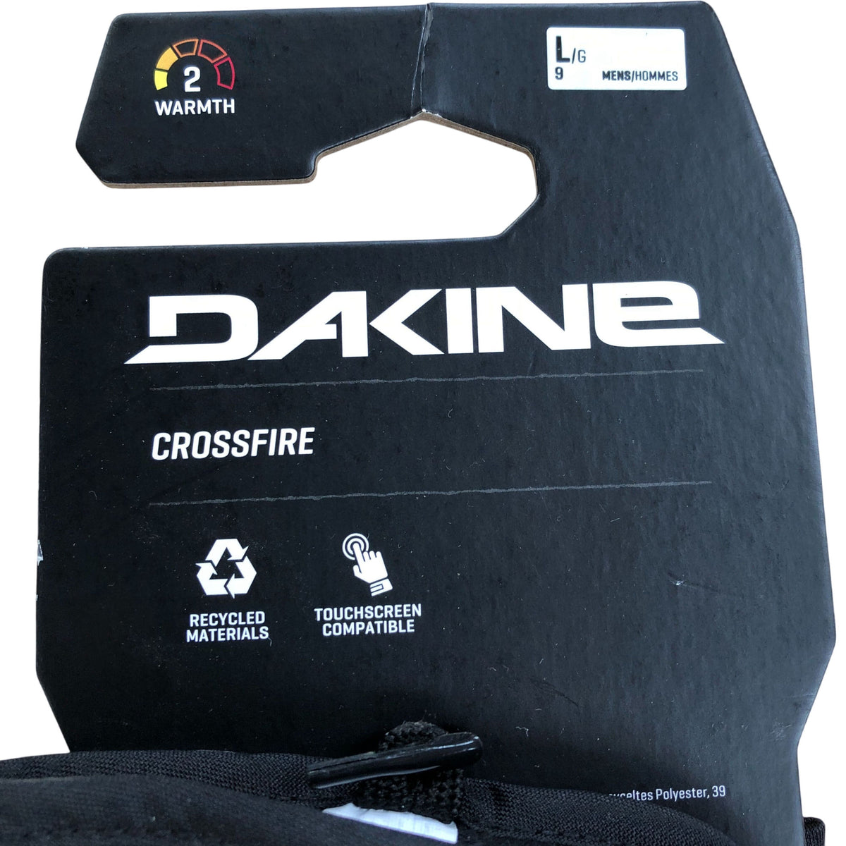 Dakine Crossfire Short Gloves Large Griffin Touchscreen Compatible Ski Gear