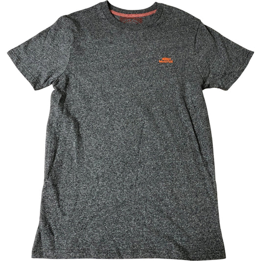 Weird Fish Organic Cotton T-Shirt S Men's Casual Grey Short Sleeve Tee