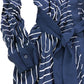 Women's Navy Blue Striped Midi Dress Size 12