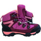 Mountain Warehouse Kids Waterproof Hiking Boots Pink Suede UK 1 Youth