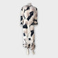 FLORAL Midi Dress Women's Long Sleeve Ruffle Hem Print