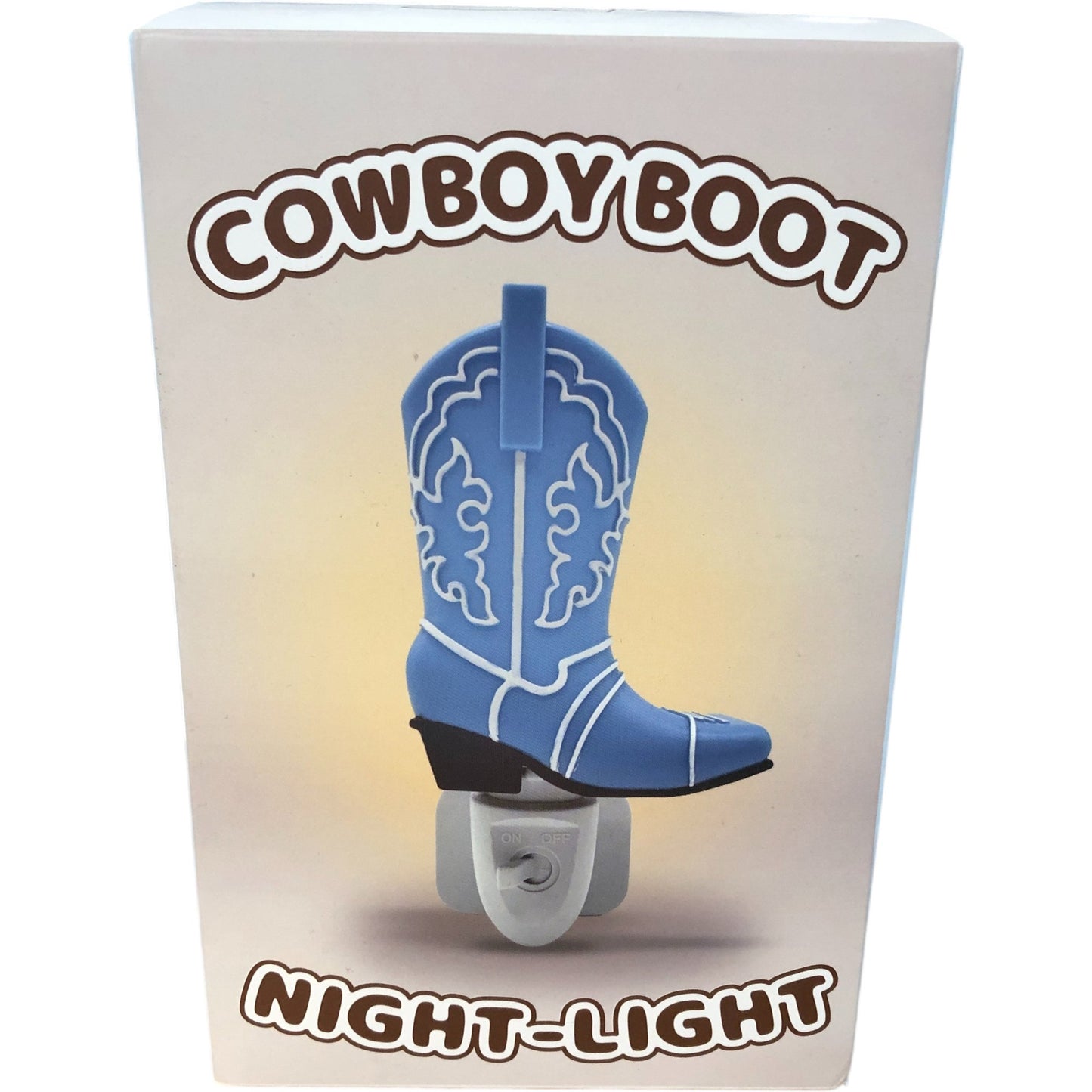 Cowboy Boot Night Light Cute Sleep Aid Décor