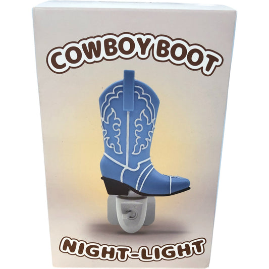 Cowboy Boot Night Light Cute Sleep Aid Décor