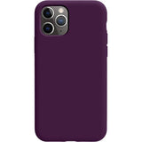 Otofly Purple Silicone Case for iPhone 11 Pro Soft Touch Protective Cover