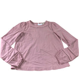 Boden Pink Long Sleeve Blouse - Size 8