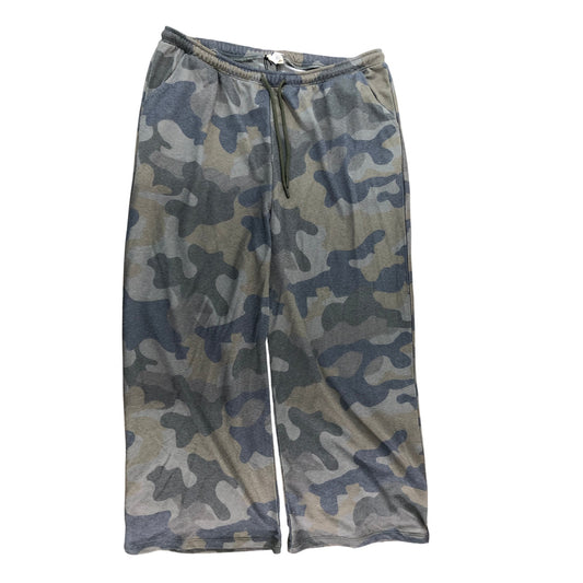 River Island Camo Joggers UK Size S Men's Casual Green Lightweight Sportswear