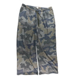 River Island Camo Joggers UK Size S Men's Casual Green Lightweight Sportswear