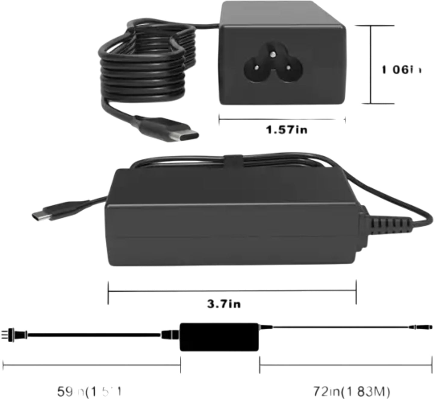 NELEBUTO ‎SM45CL-01 USB C Chromebook Charger