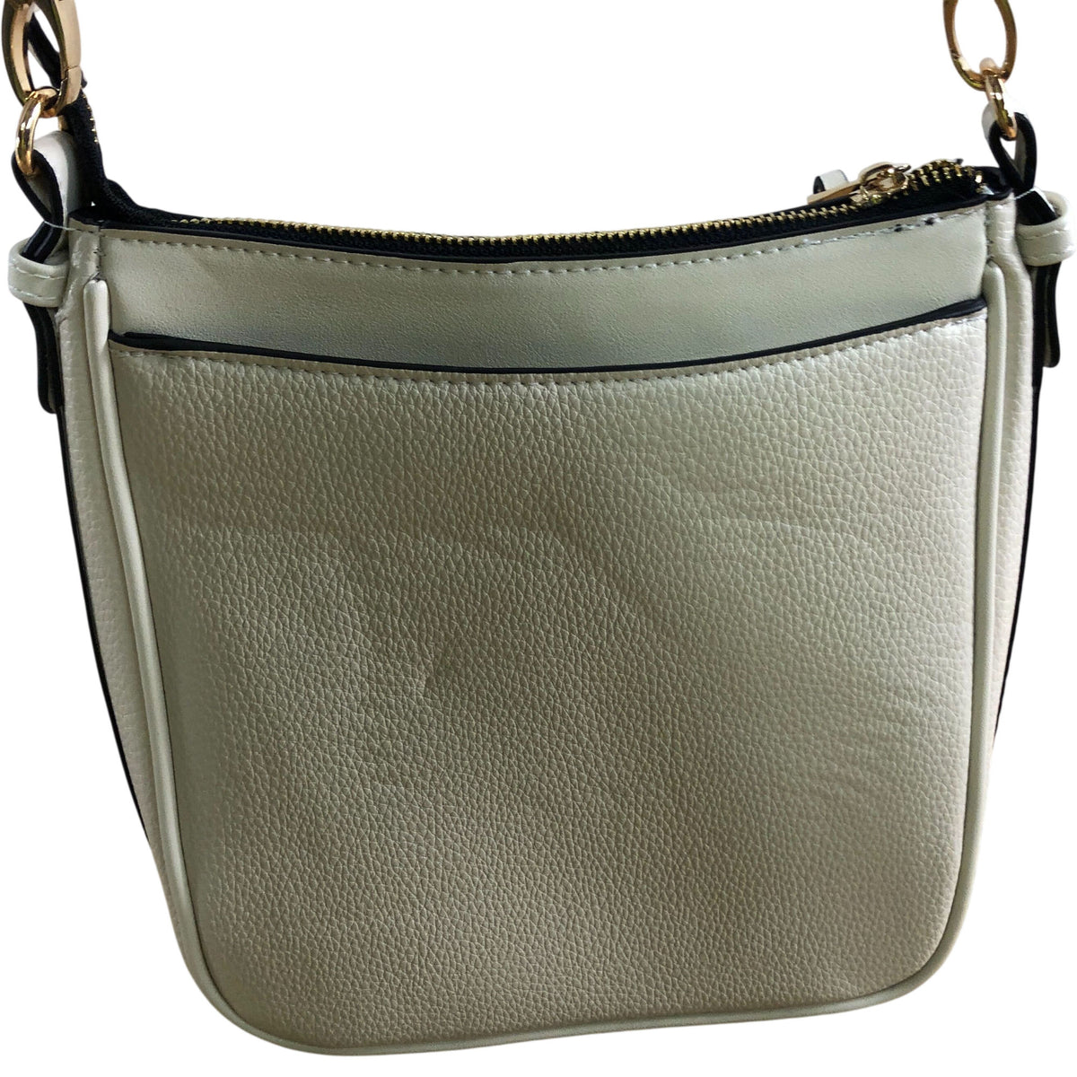 River Island Handbag Women's Cream Shoulder Bag with Adjustable Strap