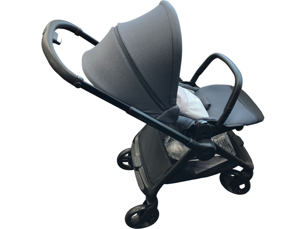 Peg Perego Switch Stroller Infant 2 in 1 Pushchair With Culla Flex Nordic Blue