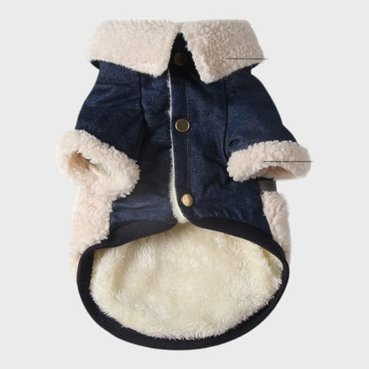 Fleece Lined Coat For Small Dogs