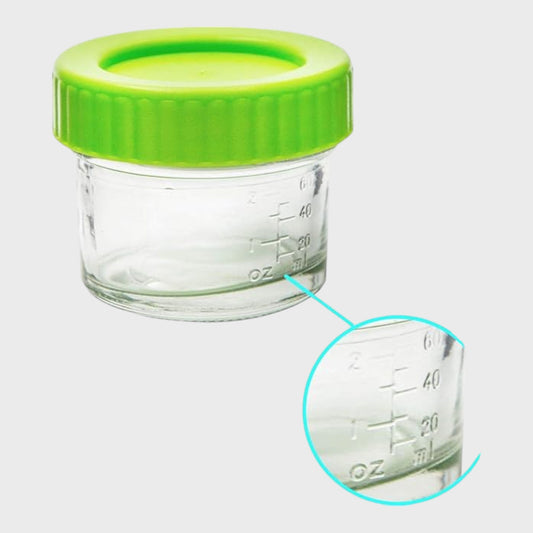 16 Pack Glass Baby Food Containers