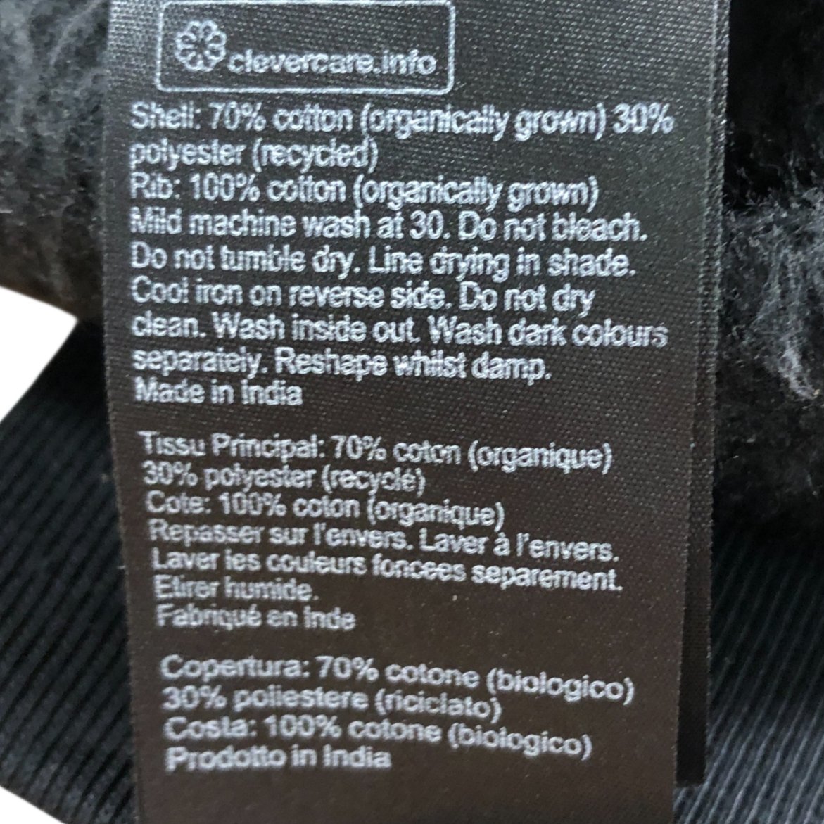 AllSaints Small Women's Black Cropped Sweatshirt Sequin Detail Butterfly Snake