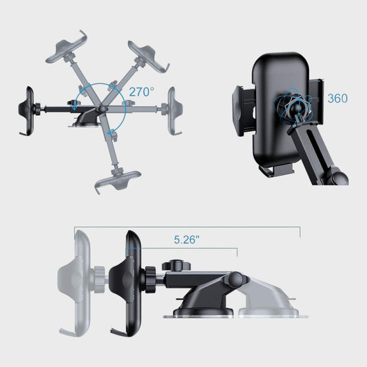 VANMASS Rotatable Universal Car Phone Holder