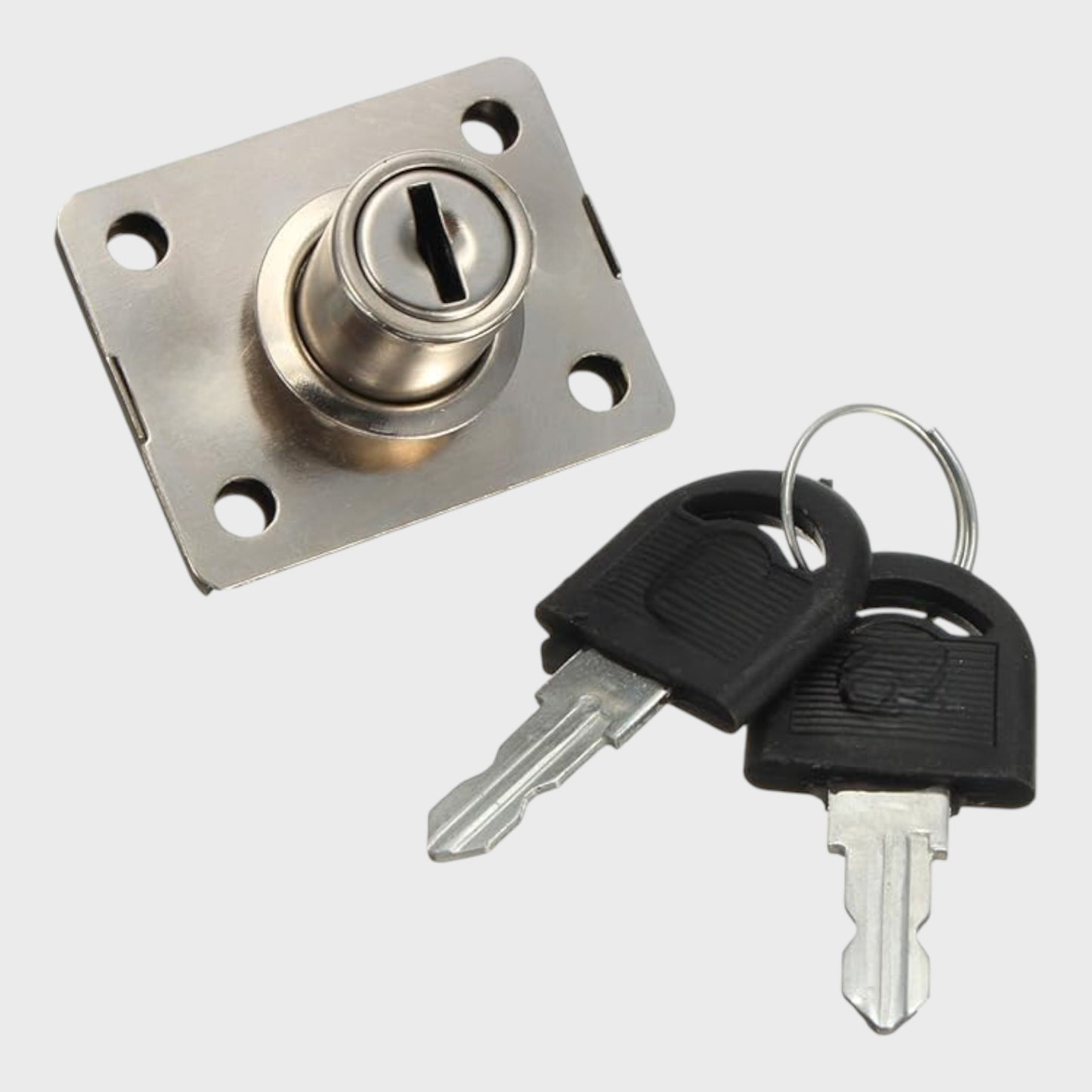 Desk Drawer Dead Bolt Lock with Two Keys